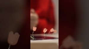 Собираю светильник куб с тюльпанами