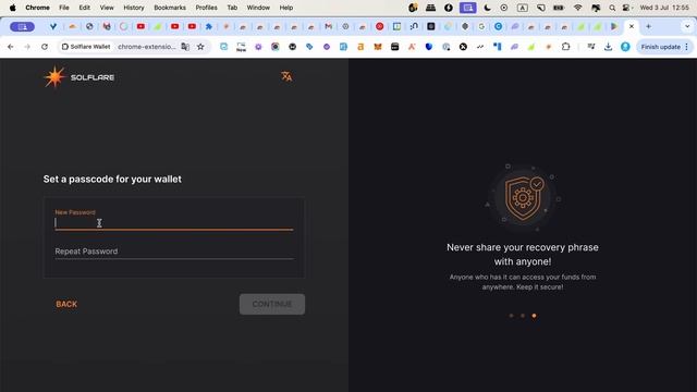 Создание кошелька Solflare Web3: Пошаговая инструкция #web3 #cry