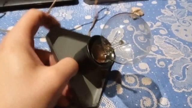 Лампа накаливания 1971 года выпуска! РАБОЧАЯ!!!