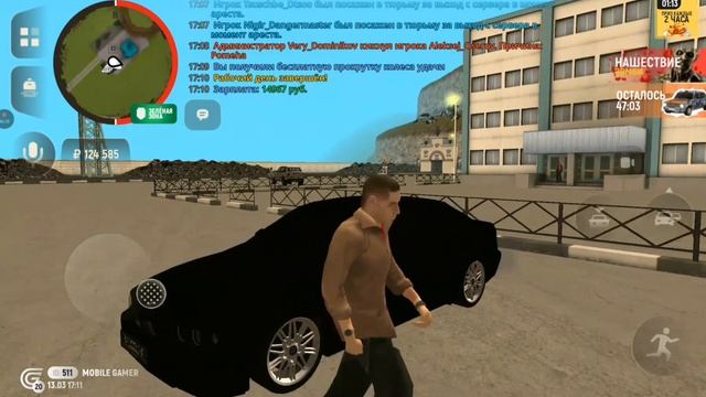 GRAND MOBILE работы 2 час Шахтёр работать деньги и купил ном?