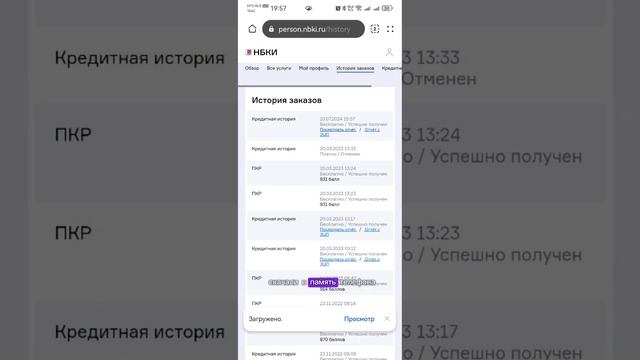 КАК ПРОВЕРИТЬ КРЕДИТНУЮ ИСТОРИЮ через госуслуги. Обно смотреть онлайн