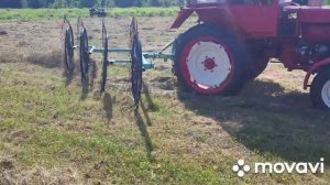 Убираем сено июнь 2024г. Трактора Т 25 и Скаут ТЕ 504. пресс