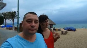 Погода в ноябре во Вьетнаме. Попали под дождь. Нячанг 20