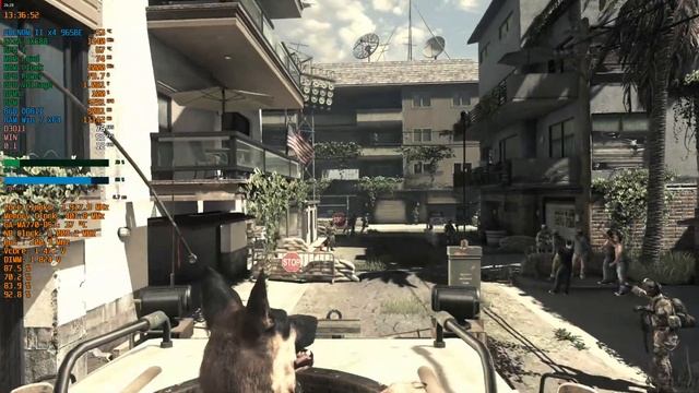 Call of Duty: Ghosts тест на Phenom II x4 965 BE+GIGA RX588 + 8Гб ОЗУ DDRII 800Мгц 20 смотреть онлайн