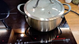 Индукционная варочная панель maunfeld CVI594SF2BK тест правой ?