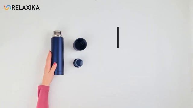 Термос 101.500.3 узкое горло 500 мл темно-синий Relaxika Россия смотреть онлайн