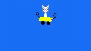 Венда на телеге катится футаж