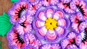 АНЮТИНЫ ГЛАЗКИ Шикарная салфетка крючком. Обзор моих готовых работ🌸