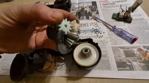 Разбираем Bosch MUM54240 ч2