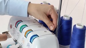 COMFORT 500 | Заправка оверлока нитями