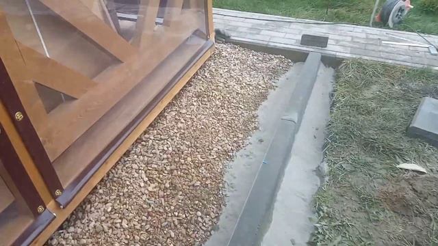 отмостка вокруг беседки. 👍 смотреть онлайн
