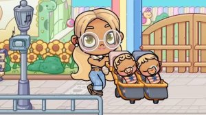 🫧День глазами близнецов🎀 Аватар ворлд влог рутина av