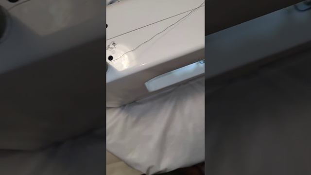 Работа швейной машинки LEADER VS 375