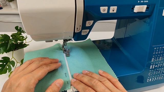 Janome TS1115.  Вшивание молнии