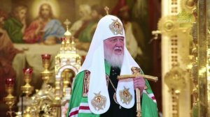 Слово Святейшего Патриарха Кирилла в Неделю 4-ю по Пасхе после Литургии в Храме Христа Спасителя