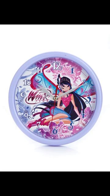 Часы Феи Винкс (Winx Club) настенные 25 см