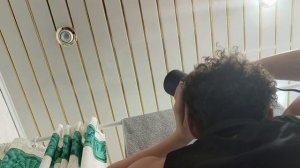 Демонстрация работы фена Aceline Super Hair Dryer по время сушки