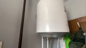 Распаковка — Накопительный водонагреватель Haier ES30V-A1