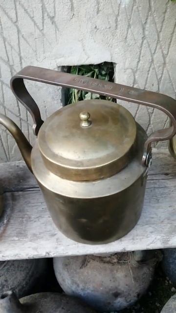 Старинный чайник, рукомойник #retro #vintage #старинныевещи смотреть онлайн