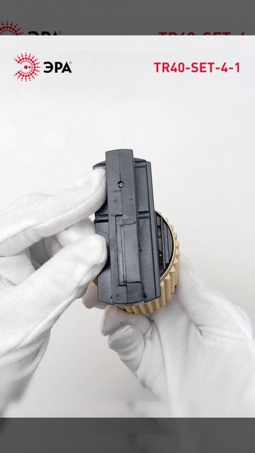 Трековый светильник однофазный ЭРА TR40-GU10 MG под лампу MR16 матовое золото смотреть онлайн