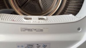 как убрать "ошибку" CRE / CR1 на сушильной машине Bosch серии