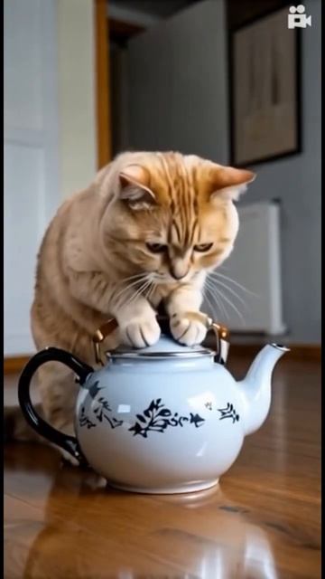 Кот и чайник смотреть онлайн