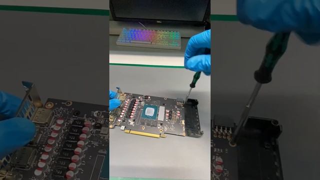 Nvidia RTX 3070m Laptop не работают кулера