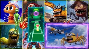 8 Монстров, выполняющих задание - Вращающееся колесо