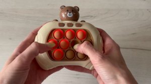 Попыт. Электронный поп-ит медвежонок. Развлекательное видео для детей