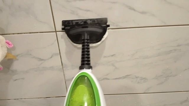 Почистила кафель в ванной! Обзор паровой швабры Kitfort KT-