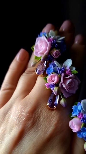 Орхидеи, розы, гортензия! Серьги и кольцо. Вы сможете с? смотреть онлайн