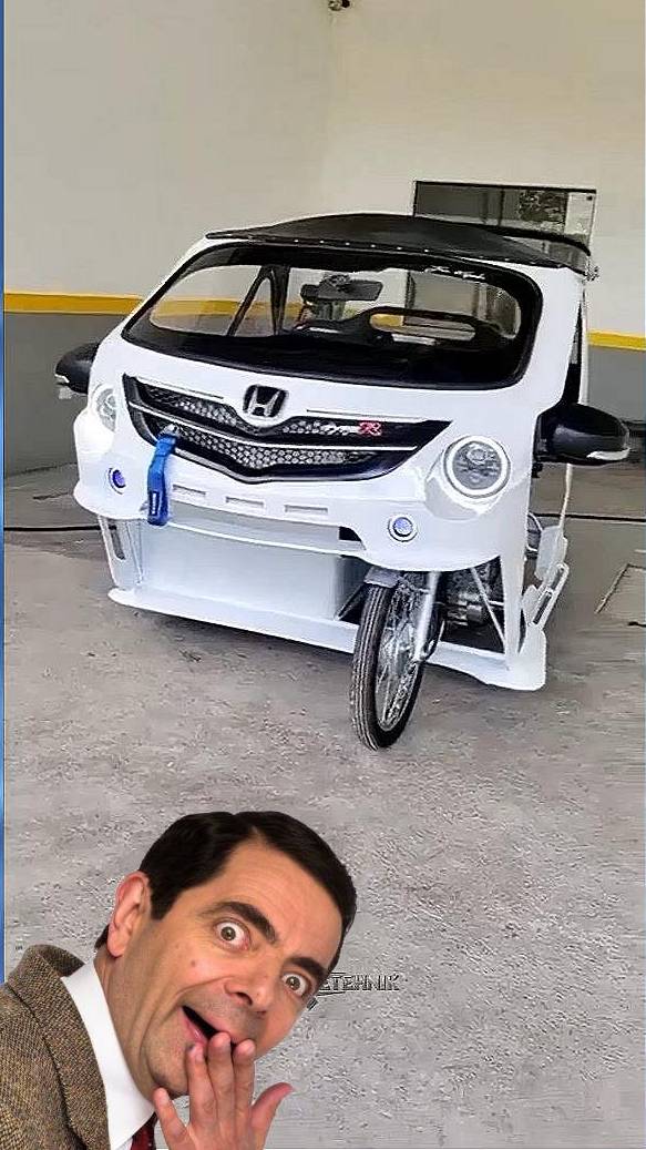 САМОДЕЛЬНЫЙ МОТОРИКША ПРЕМИУМ КЛАССА ✦ Lucky Tech #short #shorts смотреть онлайн