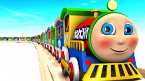 Мультики для детей про поезда, Нападение пиратов, Мультики для малышей онлайн