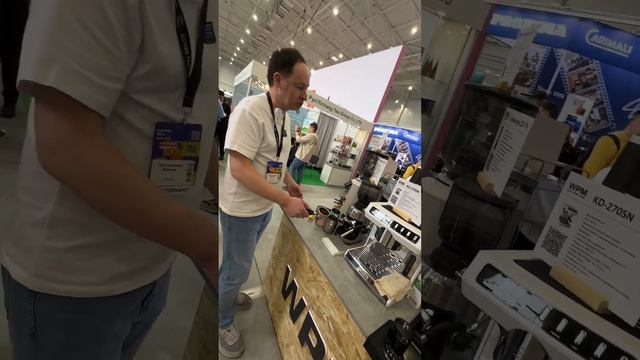 Кофемашины WPM на выставке Coffee Tea Cacao Expo 2025. Стенд компан?