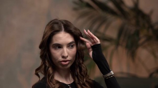 Укладка на фен-стайлер TIMFATO на стекловидный волос