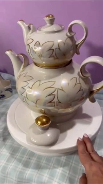 Набор чайников #винтаж #посуда #антиквариат #барахолка смотреть онлайн