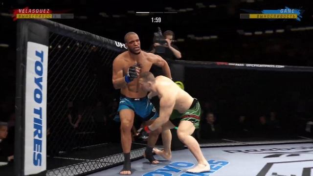UFC 4 тяжелый вес МУЖЧИНЫ одиннадцатый тур Can Velasquez (США) - смотреть онлайн