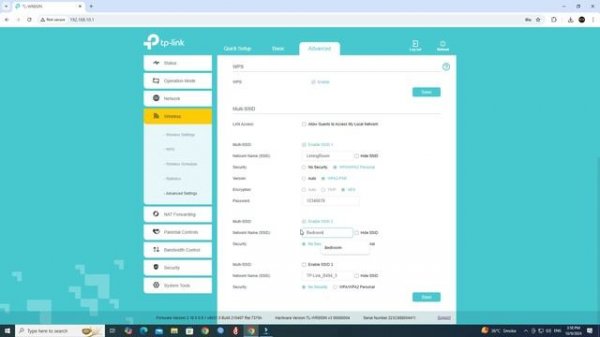 19 How to create Multiple SSID in tp link router (WR850N)
