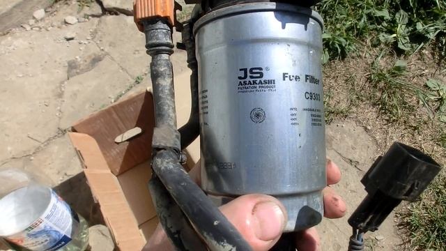 Santa Fe III 2.2 CRDI прокачать топливный фильтр (без приборов) смотреть онлайн