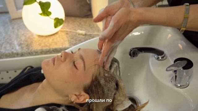 Мытье головы с массажем! смотреть онлайн