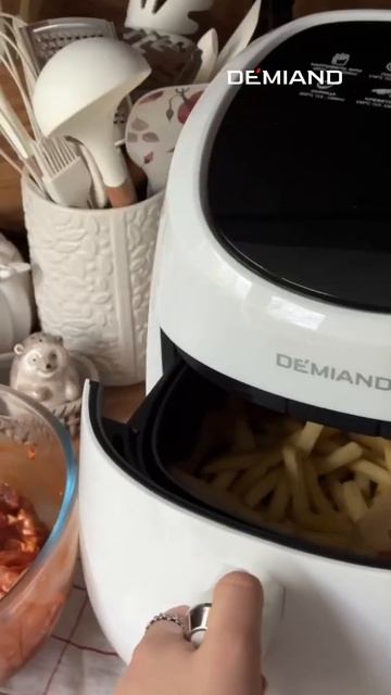 Быстрый ужин: картофель фри и курочка в маринаде в аэр? смотреть онлайн