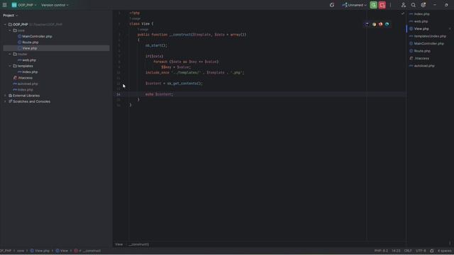 MVC на PHP с 0 - 2 Урок смотреть онлайн