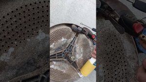 как открутить крестовину стиральной машинки LG автома?