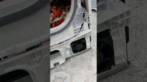 Как снять переднюю панель сушильной машины DEXP. Как сня