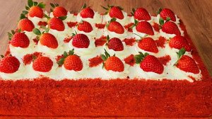 Торт «Красный бархат», который тает во рту. Просто и очень вкусно