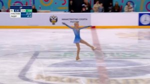 Елена Костылева. Девушки. Короткая программа. Финал Гр