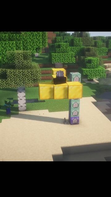 Командные блоки творят чудеса Папоротники #minecraft #майн смотреть онлайн