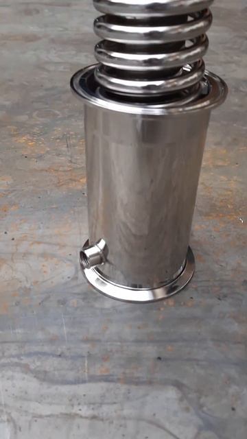 Вертикальний холодильник димрота з холодним пальцем ? смотреть онлайн