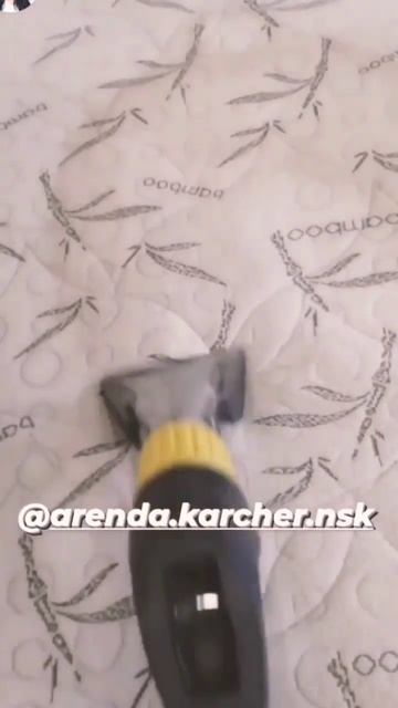 Матрас после чистки моющим пылесосом Karcher #допосле #уб? смотреть онлайн