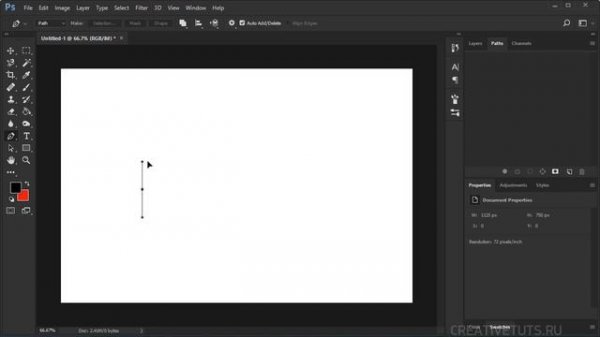 08  Работа с инструментом Pen Tool